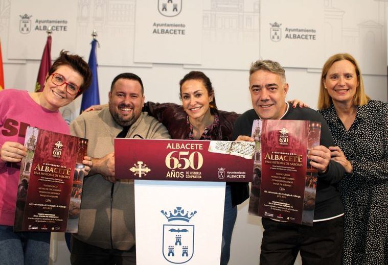 González de la Aleja invita a disfrutar de la novedosa Ruta Gastronómica Patrimonial organizada con motivo del Día de la Ciudad para celebrar juntos la historia y el sabor de Albacete