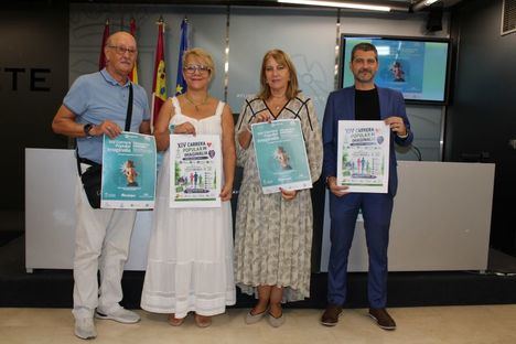 Navarro pone en valor la XIV Carrera Popular Imaginalia a beneficio de la Fundación Acepain por demostrar que “deporte, participación ciudadana y solidaridad pueden caminar juntos”