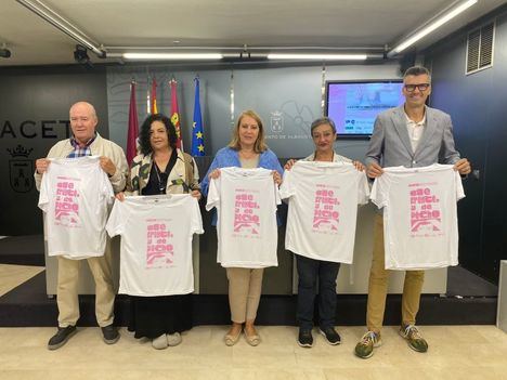 Llanos Navarro anima a la sociedad albaceteña a participar en la XVII Carrera por la Salud ‘Memorial Mª José Merlos’ de Amac para sumar esfuerzos en la lucha contra el cáncer de mama