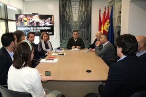 Ayuntamiento y Confederación del Júcar acuerdan buscar y ejecutar soluciones urgentes para atender la situación de emergencia en la ciudad de Albacete