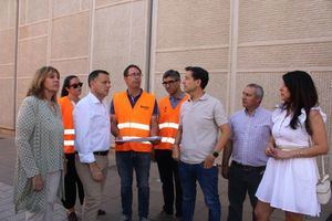 Serrano afirma que las obras de la calle Lepanto con Blasco de Garay refuerzan el compromiso municipal con la mejora de la accesibilidad, movilidad y seguridad de los barrios de Albacete