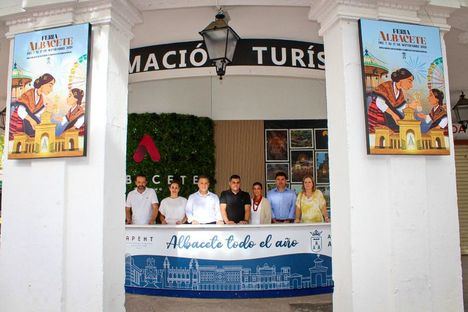Manuel Serrano subraya la importancia que tiene la Ventanilla de Atención al Feriante para garantizar que la Feria de Albacete sea un éxito y se desarrolle con “todas las garantías”