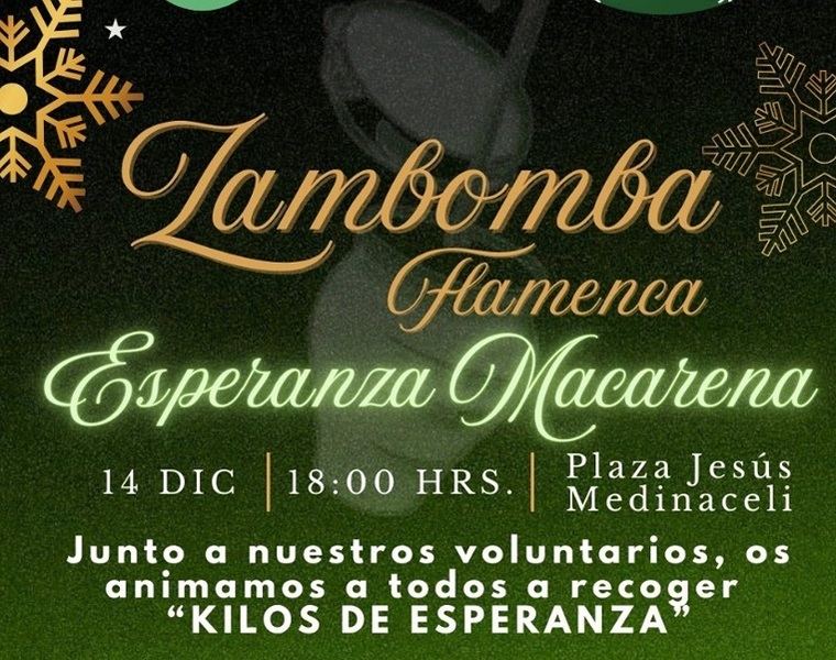 Este sábado habrá una Zambomba flamenca solidaria en Albacete a cargo de la cofradía de La Esperanza Macarena