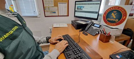 Detenido por estafa, falsificación de documento y revelación de secretos por la Guardia Civil de Albacete