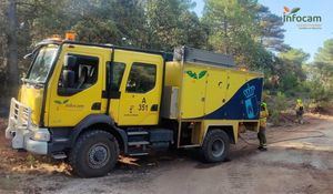 Extinguido el incendio que ha afectado a la localidad albaceteña de Alcadozo