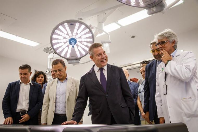 Page adelanta que los Reyes inaugurarán el hospital de Albacete: 'Colocarán la placa, cuando se termine'