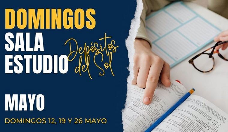 La sala de estudio de los Depósitos del Sol de Albacete abrirá los domingos del periodo de exámenes en mayo y junio