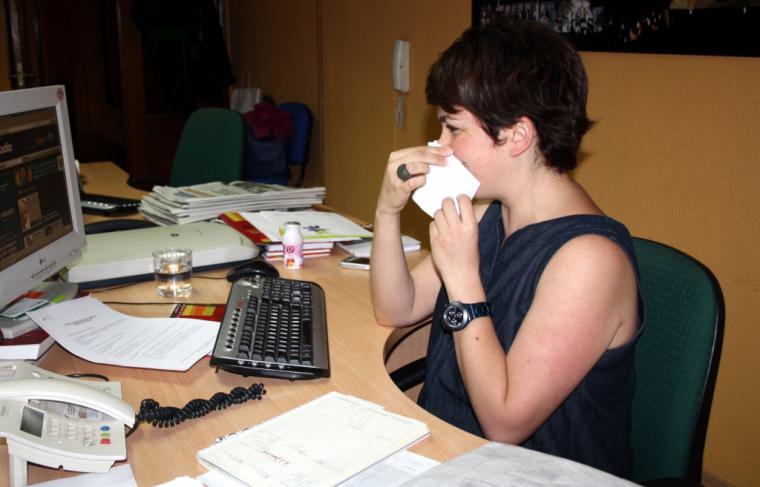 El virus de la gripe puede propagarse simplemente por la respiración, sin necesidad de toser o estornudar