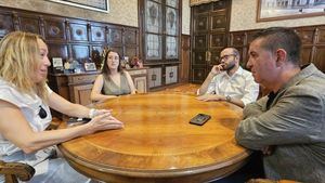 Vanesa Serrano traslada al presidente de la Diputación su voluntad de impulsar la expansión de AMEPAP en el medio rural albacetense