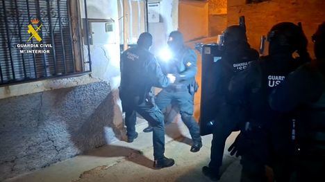 La Guardia Civil de Albacete detiene a 20 personas y desmantela una organización criminal dedicada a la elaboración distribución y venta de droga