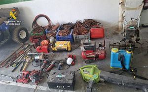 La Guardia Civil de Albacete desarticula un grupo criminal especializado en robo de cable de cobre
