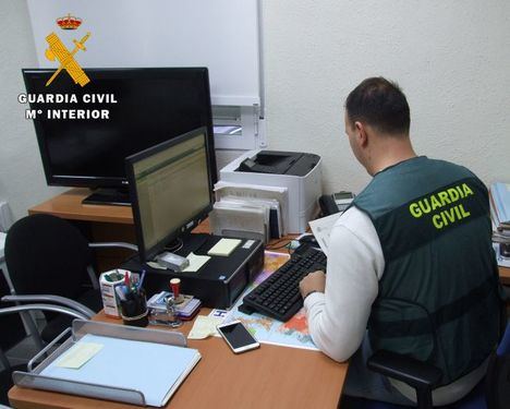 La Guardia Civil investiga a una persona por acceder de forma ilícita a las redes sociales de su expareja en Albacete