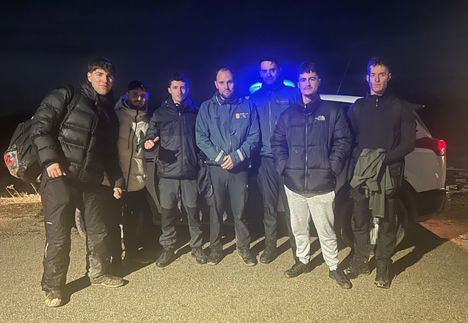 La Guardia Civil localiza a cinco personas que estuvieron desorientadas mientras practicaban senderismo en un paraje de Nerpio