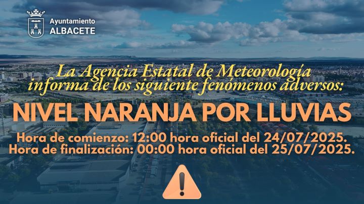 El Ayuntamiento cierra parques y piscinas y suspende actividades al aire libre ante la alerta naranja por tormentas