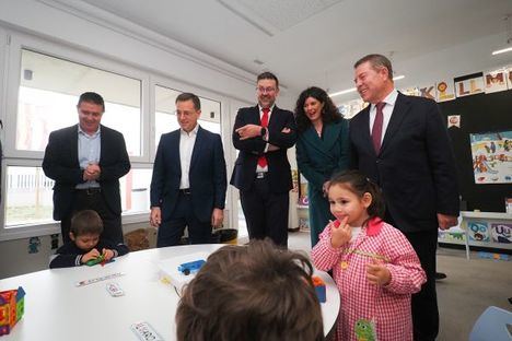 Santi Cabañero subraya el impulso que el Gobierno regional está imprimiendo a la ciudad de Albacete desde su compromiso con la educación pública