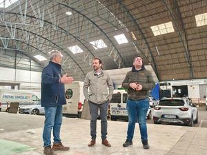 El Ayuntamiento está trabajando para arreglar “a la mayor brevedad” los daños causados por el temporal en la Lonja Municipal