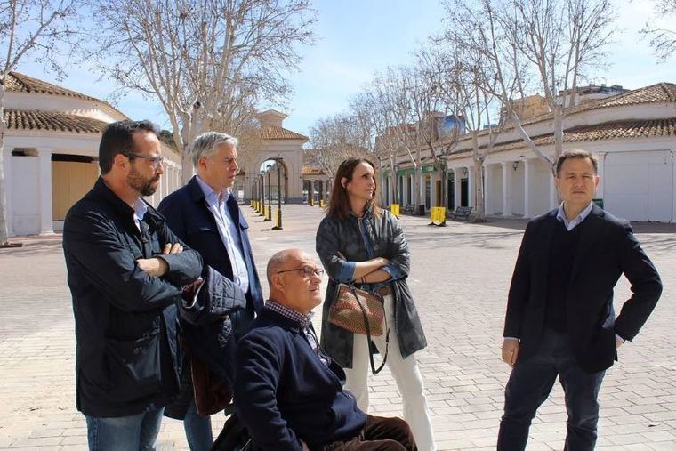 El Ayuntamiento invertirá 420.000 euros en las redes de agua del entorno de la Feria, para mejorar el servicio y garantizar la accesibilidad actuando en imbornales y arquetas