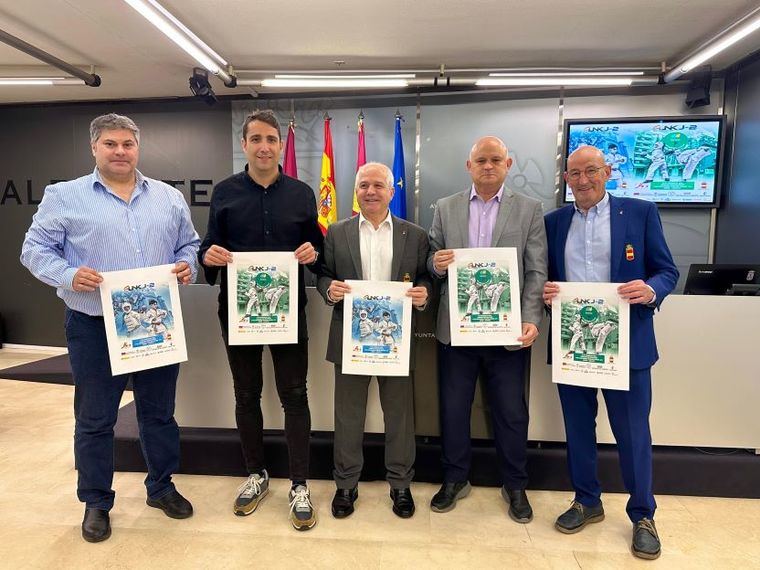Más de 1.200 deportistas participan este fin de semana en la Liga Nacional de Kárate en Albacete, “que será el centro neurálgico del kárate español”