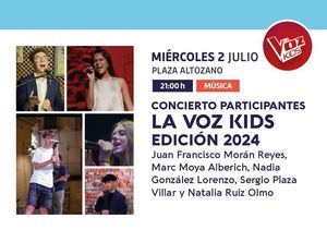 La Plaza del Altozano será escenario del talento juvenil de “La Voz Kids”