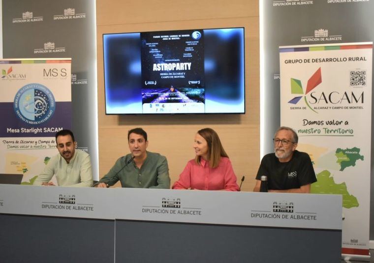 La Astroparty 2025 Sierra de Alcaraz y Campo de Montiel, calienta motores