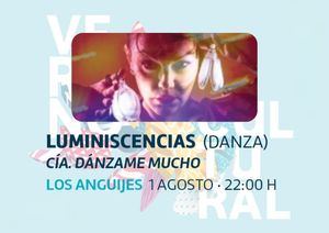 La danza contemporánea de ‘Luminiscencias’ llega a Los Anguijes dentro del Verano Cultural