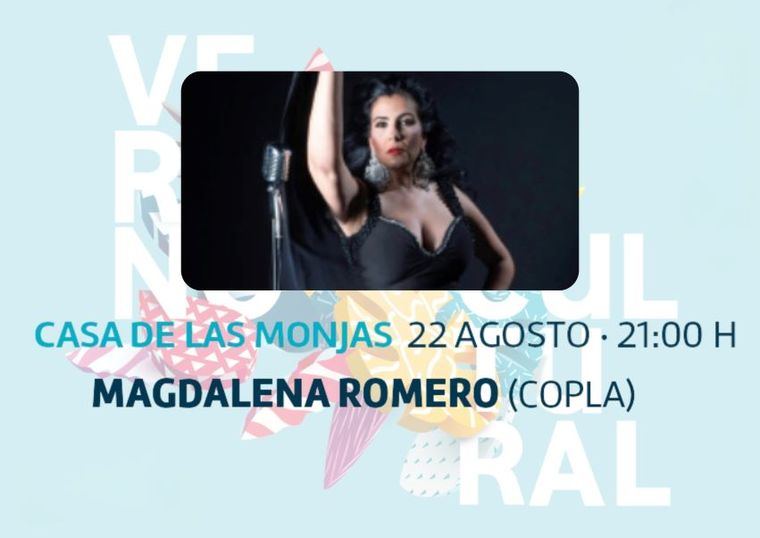 Magdalena Romero actúa en Casa de las Monjas con un recital de canción española abierto al público