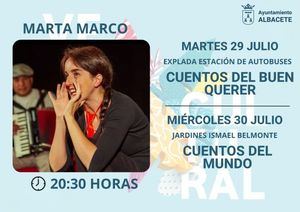 ‘Cuentos del Mundo’ llega a los Jardines Ismael Belmonte dentro de la programación de Verano Cultural 2025 para el disfrute de los más pequeños