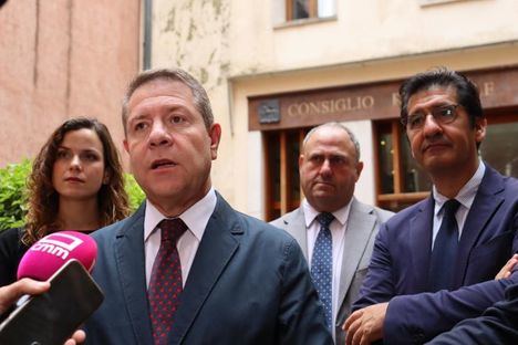 García-Page dice que “Europa siempre ha sido una gran aliada” en materia de agua y reivindica la “soberanía alimentaria” para los Estados miembros de la Unión