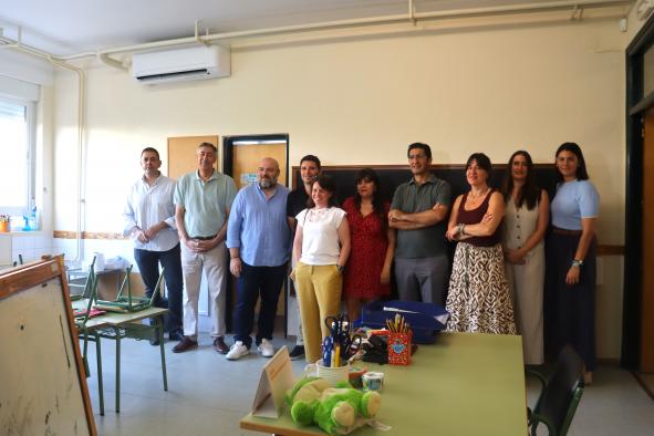 El Gobierno de Castilla-La Mancha actúa para refrigerar 600 centros escolares priorizando la eficiencia energética con 50 millones de euros