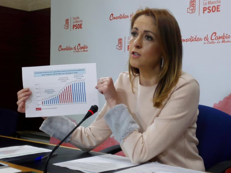 El PSOE de la región cree que el incremento de pensiones propuesta por Rajoy es 'humo' y se pregunta si las va a subir 'otro euro'