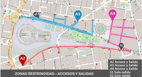 El Ayuntamiento abre los plazos para solicitar pases de acceso a la zona de tráfico restringido durante la Feria de 2026