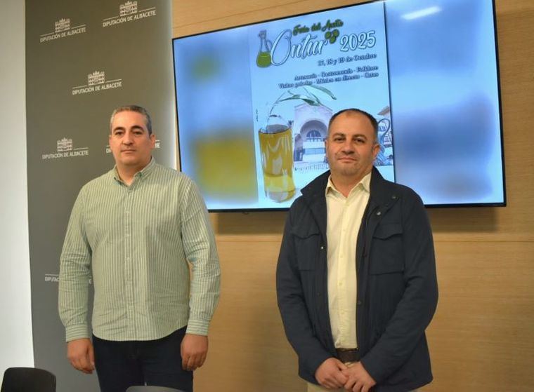 La Feria del Aceite de Ontur celebra su cuarta edición del 17 al 19 de octubre presumiendo de un producto local “de máxima calidad” de la mano de la Diputación y el Ayuntamiento