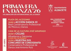 La ciudad se convierte mañana en escenario de la danza con una programación que llenará de movimiento y cultura distintos espacios
