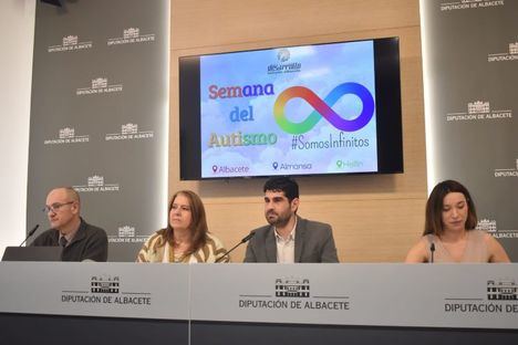 La Asociación Desarrollo conmemora el Día Mundial de Concienciación sobre el Autismo con diferentes actividades de la mano de la Diputación y el Ayuntamiento de Albacete
