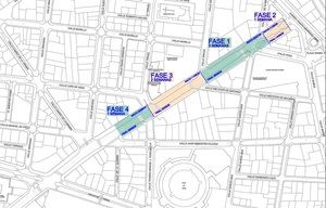 Julián Garijo informa de que esta semana arrancan los trabajos de renovación de la red de saneamiento en la Avenida Julio Carrilero
