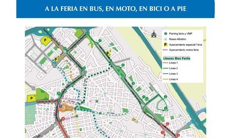 El Ayuntamiento pondrá en marcha durante la Feria cuatro rutas especiales de bus para conectar las pedanías con el Recinto y favorecer la movilidad y accesibilidad