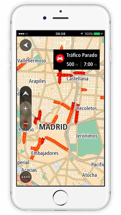 La nueva aplicación tiene una licencia global de mapas para que los conductores puedan utilizarla en más de 150 países sin necesidad de Internet.