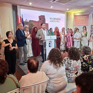 Pasado, presente y futuro se dan la mano en el stand del gobierno de Castilla-La Mancha con la presentación de las ‘Jornadas de recreación histórica iberorromana de Libisosa’