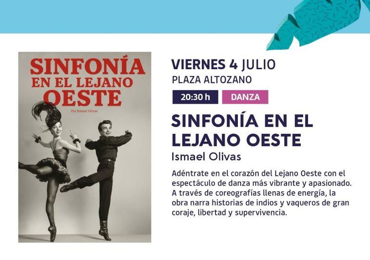 La Plaza del Altozano acoge una vibrante puesta en escena inspirada en el Lejano Oeste