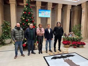 Manuel Serrano anuncia que el vídeo mapping navideño en la Puerta de Hierros será “un espectáculo único en un monumento impresionante”