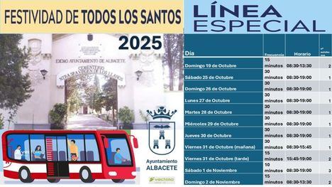 Albacete implementa un dispositivo especial para Todos los Santos con medidas de seguridad y transporte